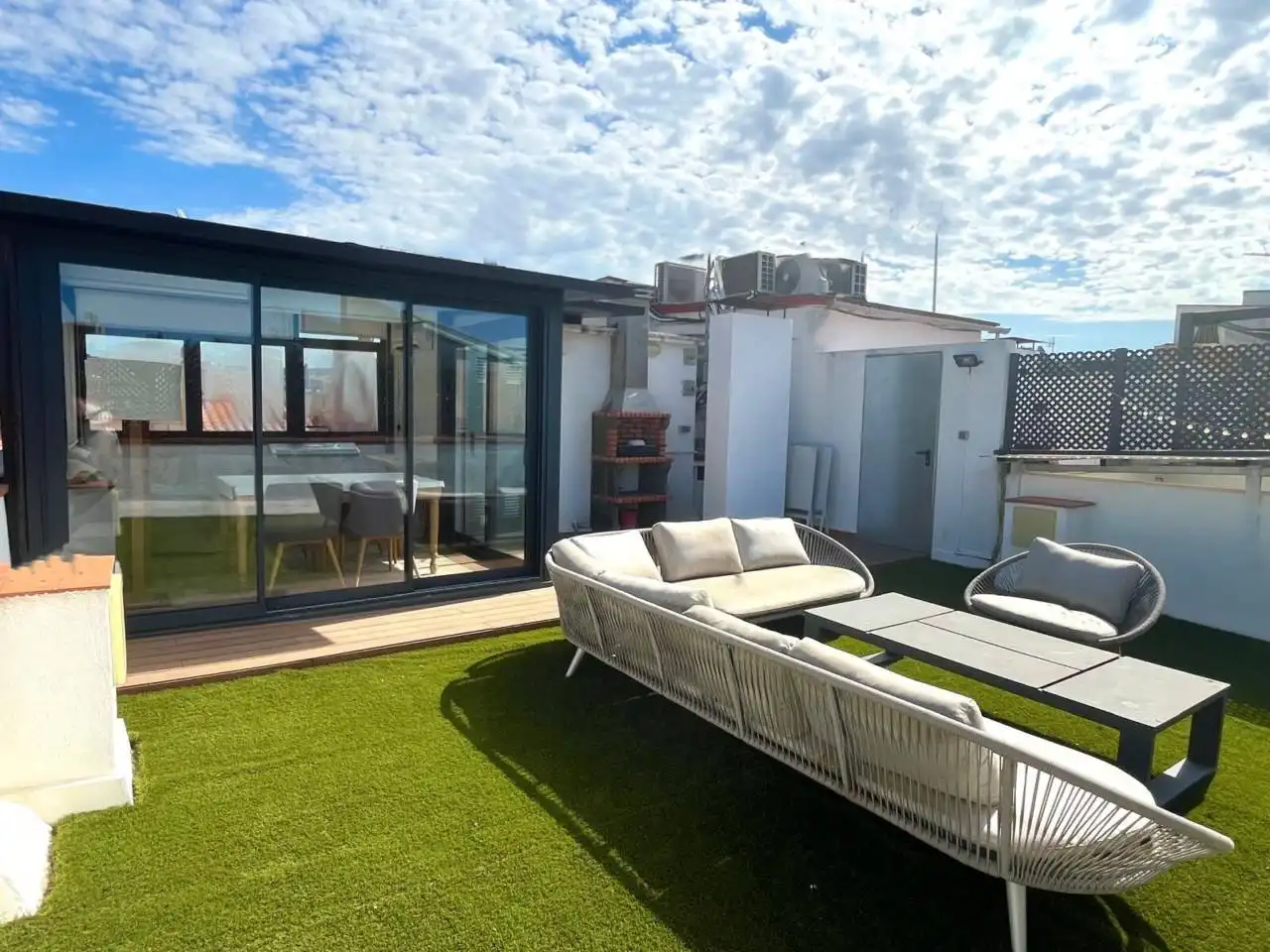 Terrace of Flat for sale in Girona  with Air Conditioner, Heating and Terrace