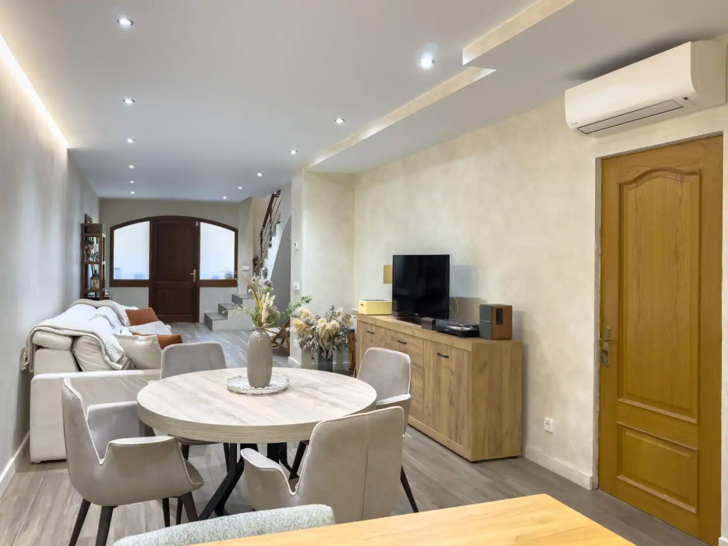 Sala de estar de Finca rústica en venta en Calonge i Sant Antoni con Calefacción y Jardín privado