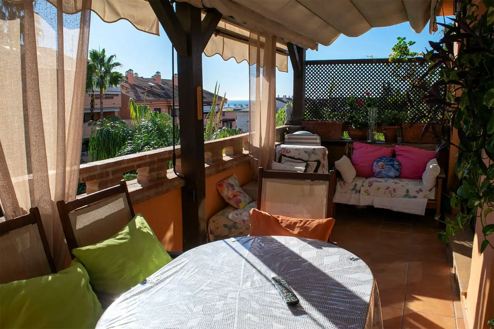 Terraza de Dúplex en venta en Marbella con Aire acondicionado, Terraza y Trastero