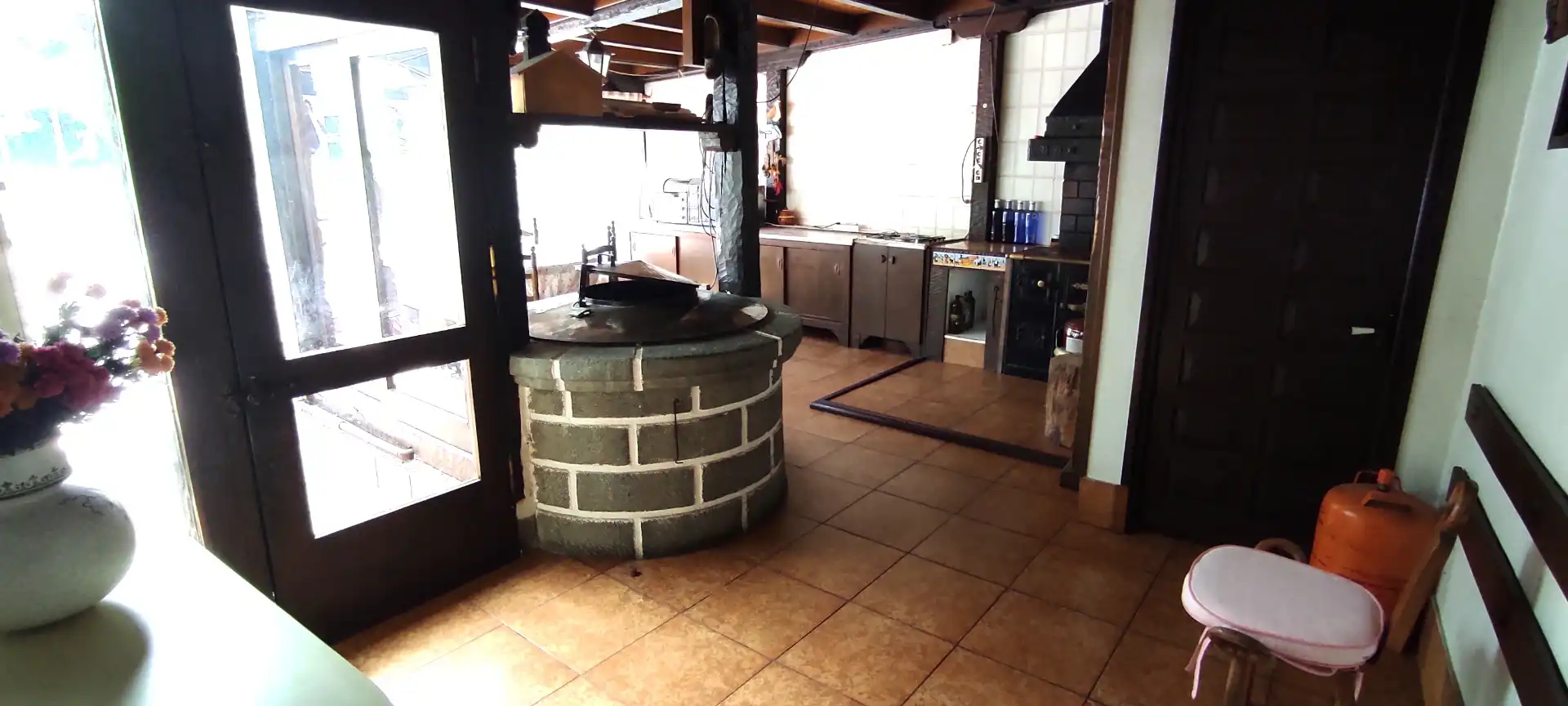 Kitchen of Houses for sale in Valle de Trápaga-Trapagaran  with Heating, Terrace and Storage room
