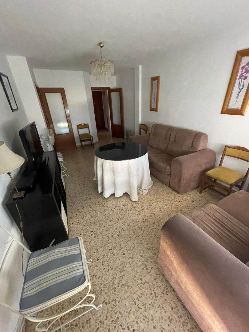 Living room of Flat to rent in Badajoz Capital  with Private garden, Furnished and Oven