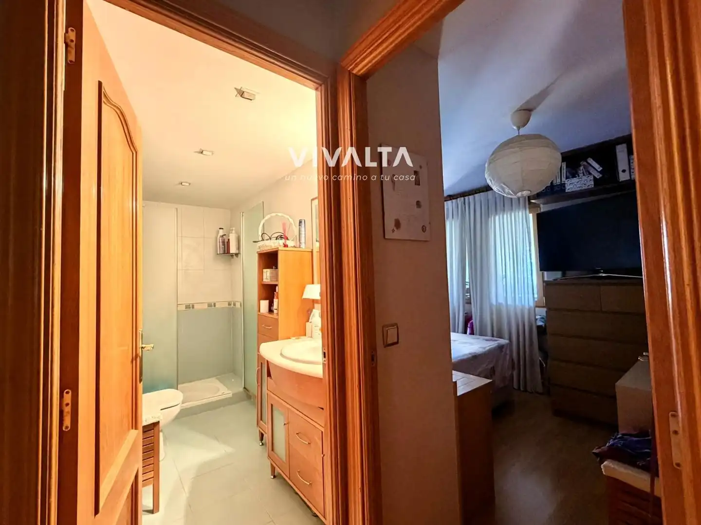 Bedroom of Flat for sale in Madrid  with Air Conditioner, Heating and Swimming Pool