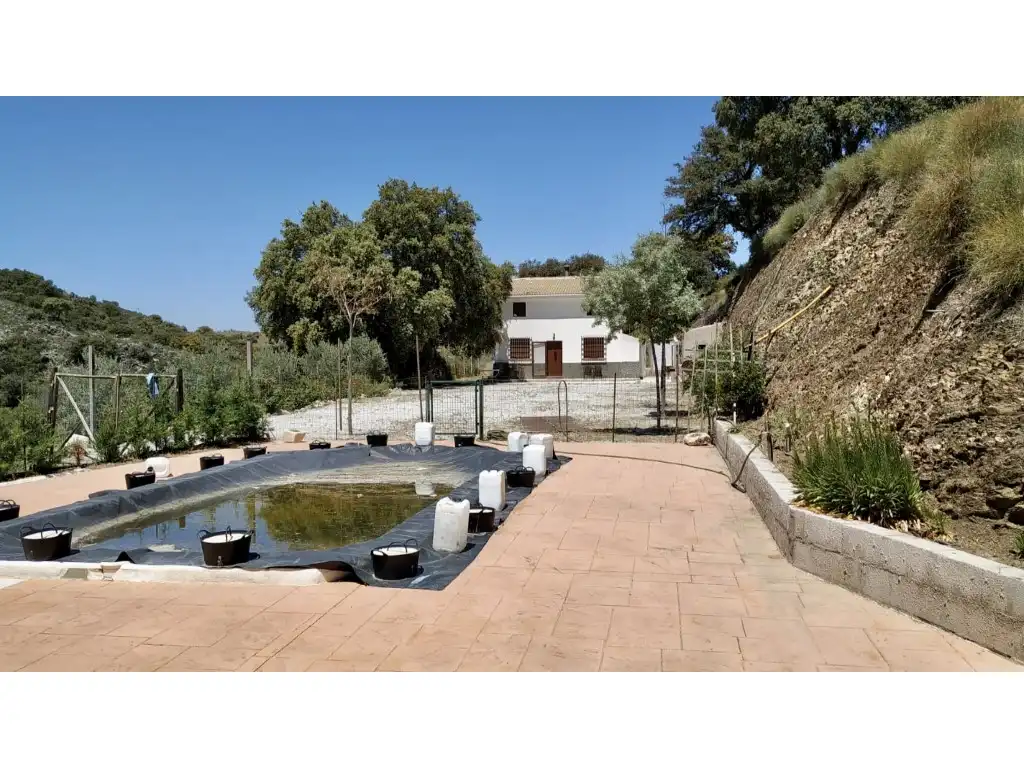 Garden of Houses for sale in Alhama de Granada  with Swimming Pool