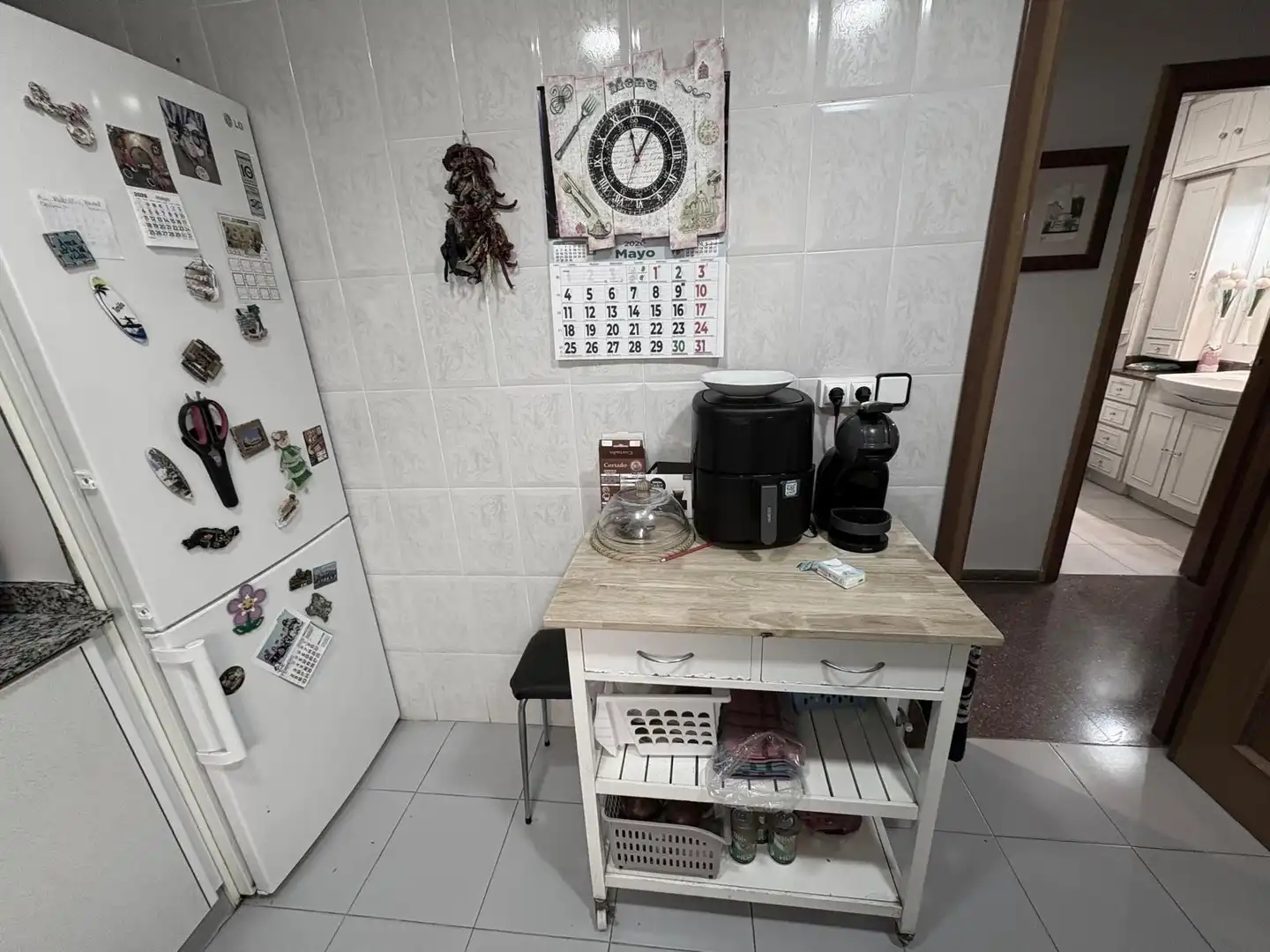Cocina de Piso en venta en Almansa con Calefacción