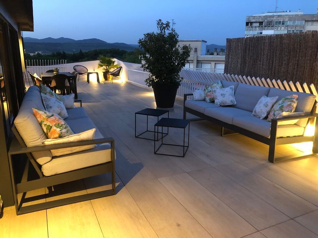 Terrassa de Àtic en venda en  Pamplona / Iruña amb Calefacció, Terrassa i Alarma