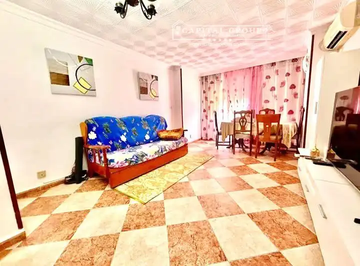 Sala de estar de Piso en venta en Huelva con Amueblado