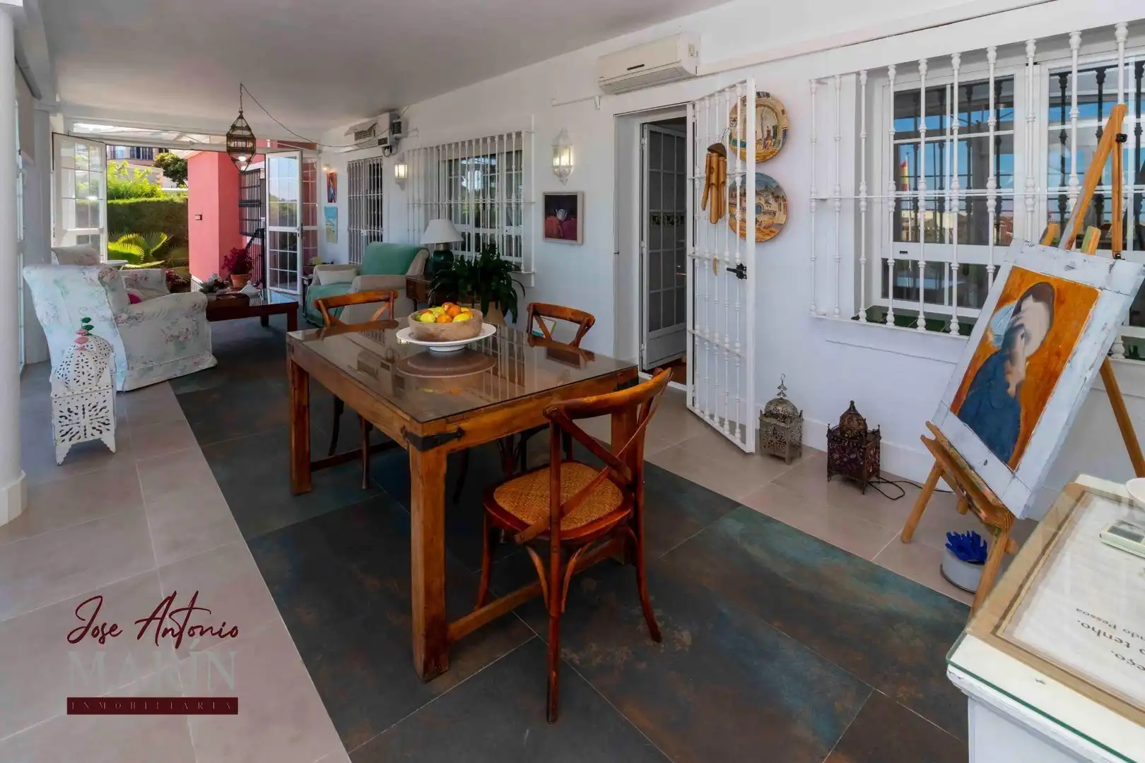 Comedor de Casa o chalet en venta en Badajoz con Aire acondicionado, Calefacción y Jardín privado