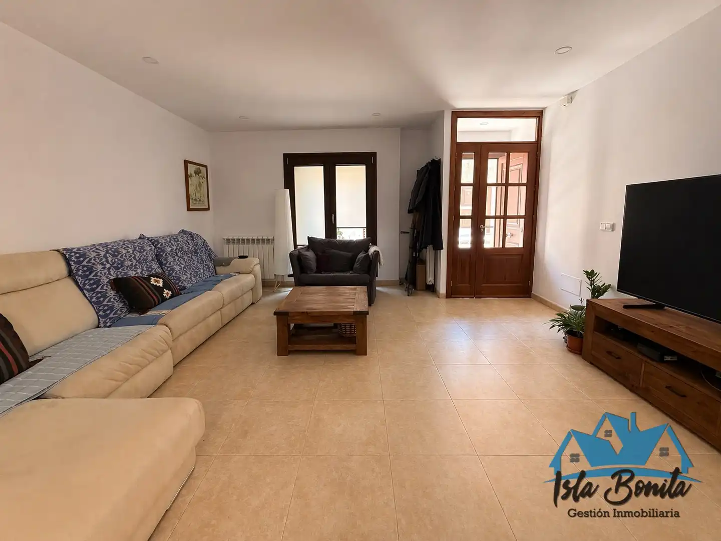 Sala de estar de Casa adosada en venta en Marratxí con Aire acondicionado, Calefacción y Terraza