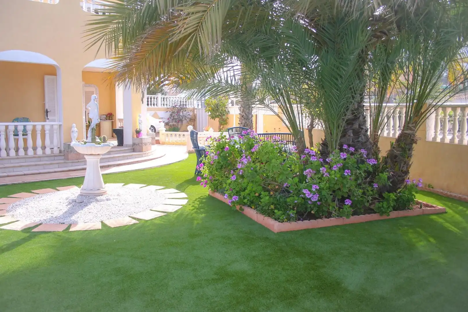 Garten von Haus oder Chalet zum Verkauf in La Manga del Mar Menor mit Klimaanlage, Heizung und Privatgarten
