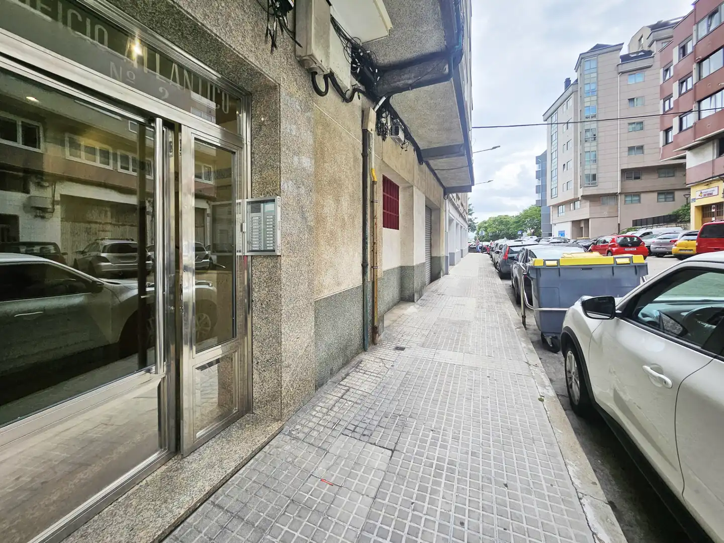 Exterior view of Flat for rent in A Coruña Capital   with Heating, Parquet flooring and Furnished