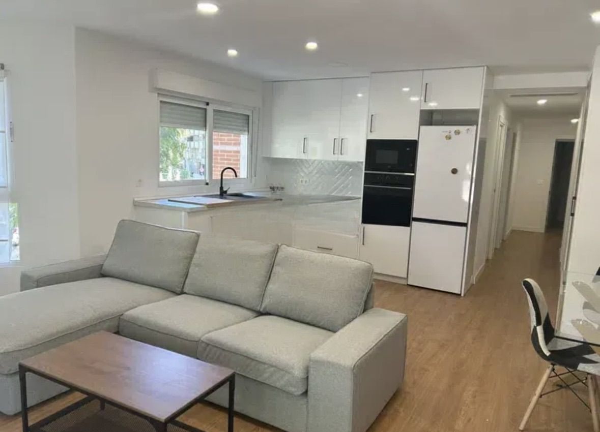 Kitchen of Flat to rent in  Murcia Capital  with Air Conditioner, Storage room and Furnished