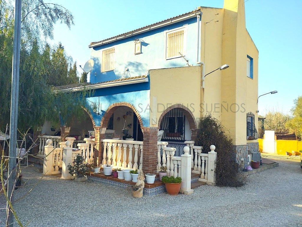 Vista exterior de Finca rústica en venda en Sax