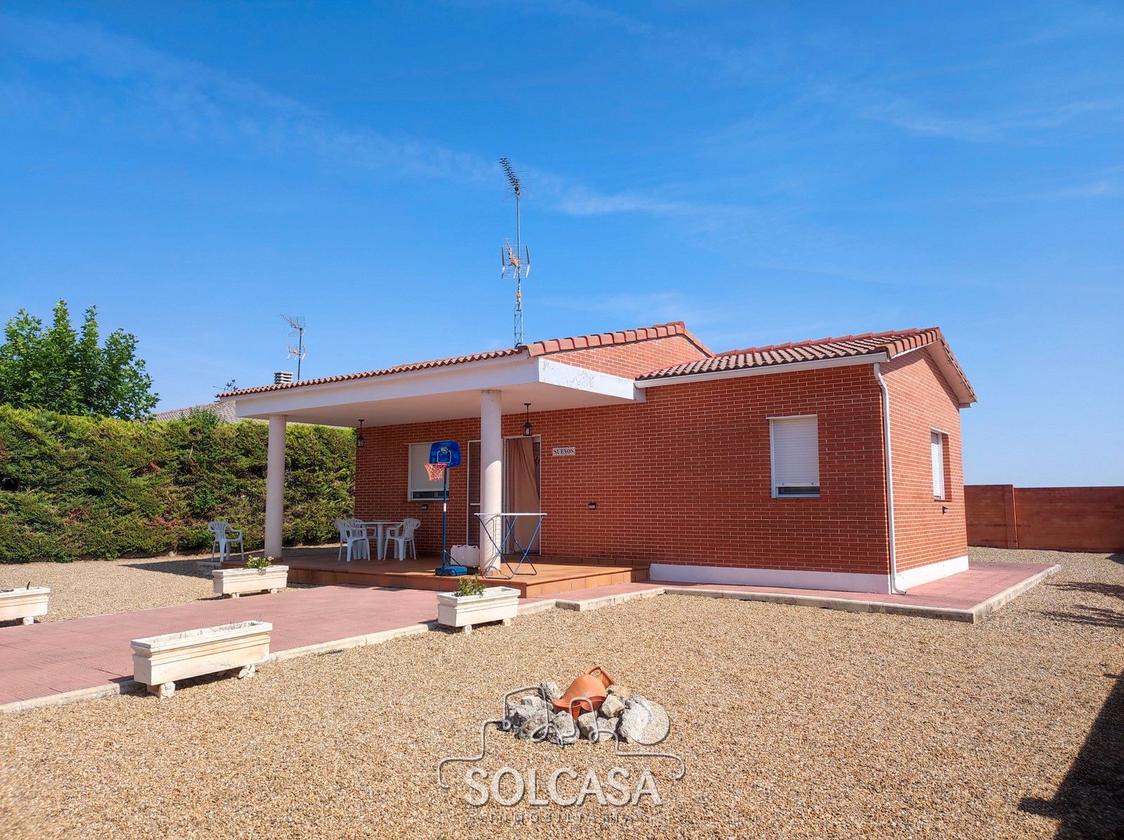 Garden of Country house for sale in Cubillas de Santa Marta  with Private garden, Terrace and Storage room