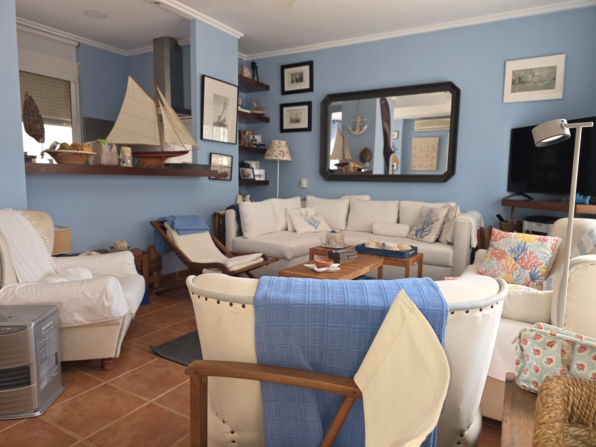 Sala d'estar de Casa o xalet en venda en San Javier amb Aire condicionat, Traster i Forn