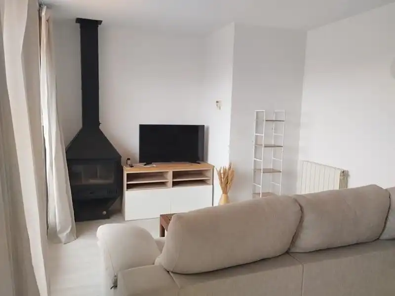 Sala de estar de Ático de alquiler en  Palma de Mallorca con Aire acondicionado, Calefacción y Parquet