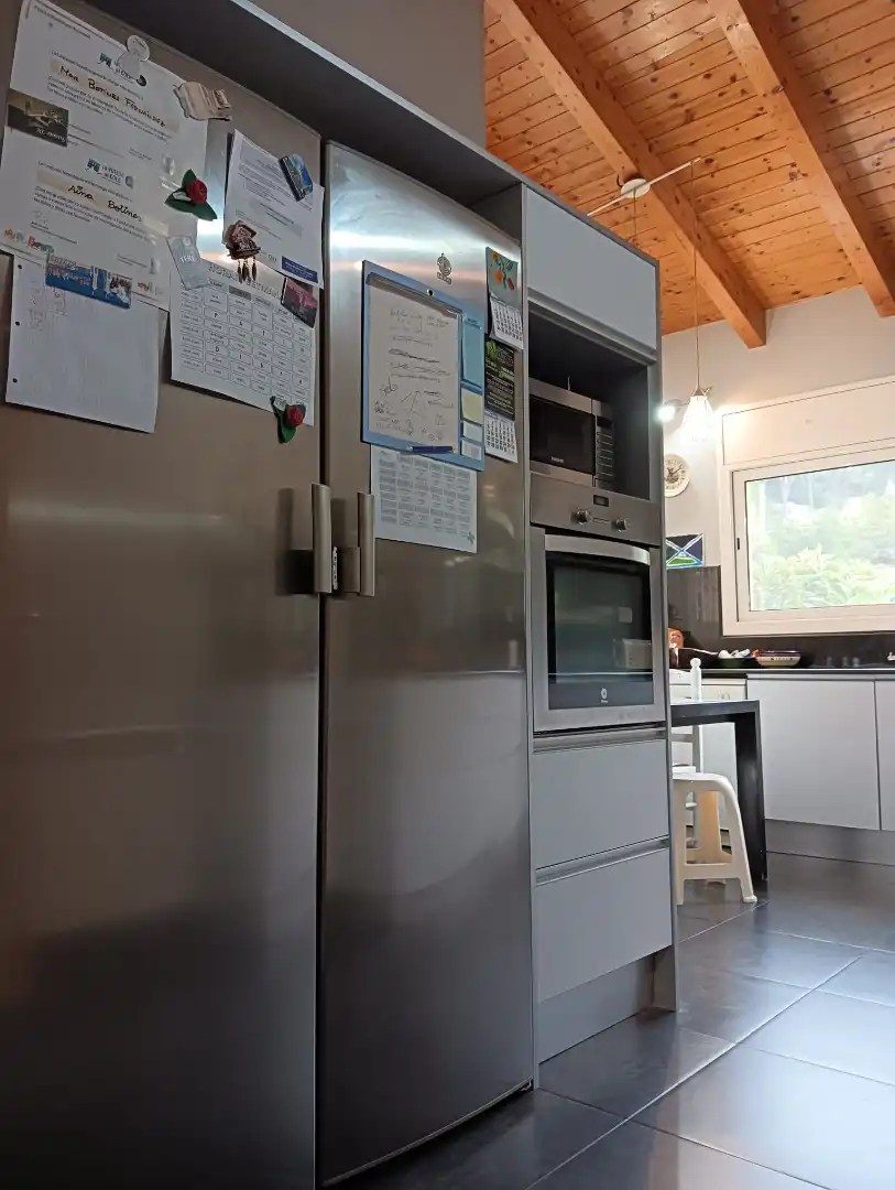 Kitchen of Houses for sale in Rubí  with Air Conditioner, Heating and Parquet flooring