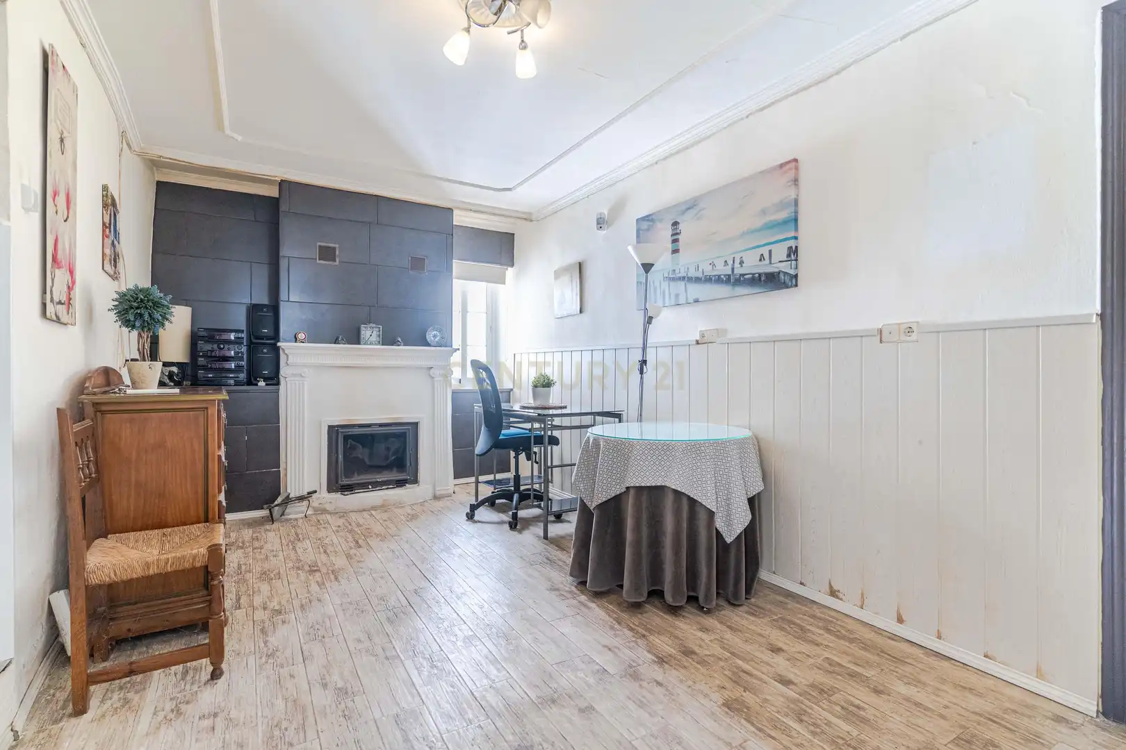Sala de estar de Casa adosada en venta en La Zubia con Aire acondicionado