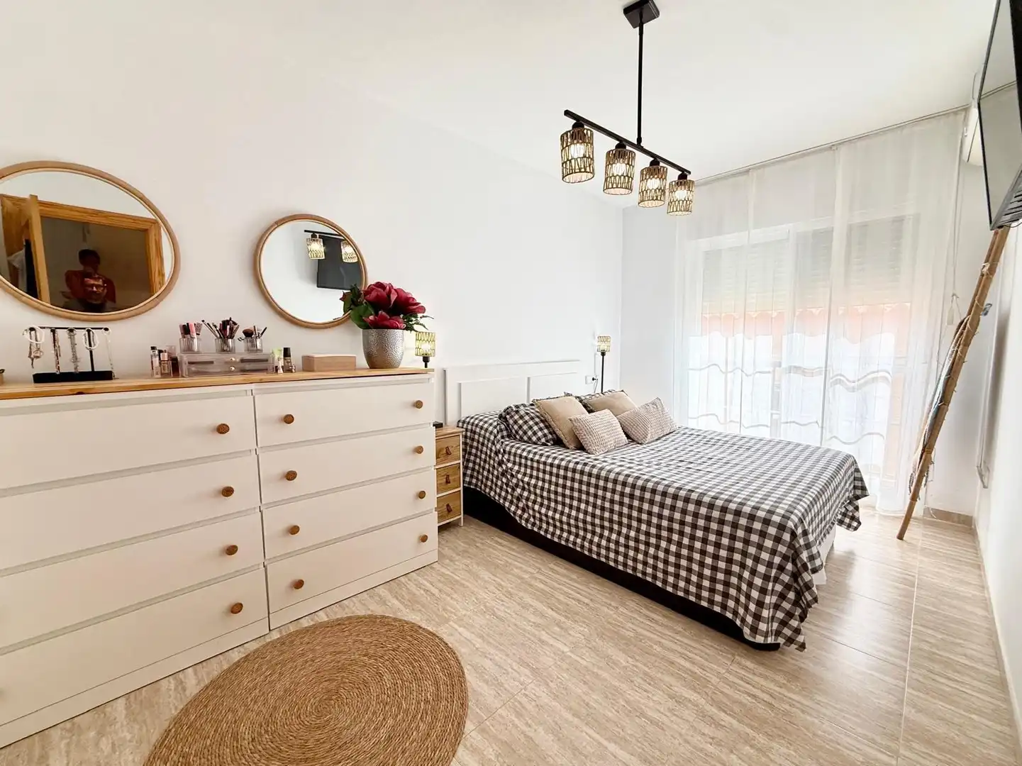 Schlafzimmer von Maisonette zum Verkauf in Vícar mit Klimaanlage, Heizung und Abstellraum