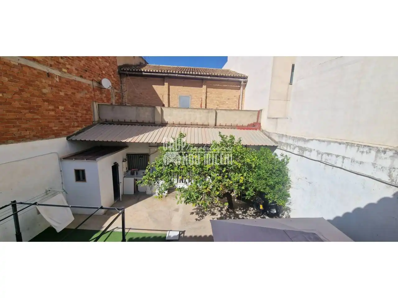 Vista exterior de Casa o chalet en venta en Massanassa con Aire acondicionado, Jardín privado y Terraza
