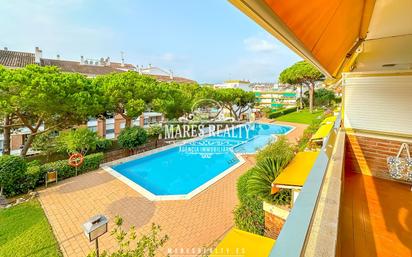 Vista exterior de Pis en venda en Lloret de Mar amb Aire condicionat i Piscina