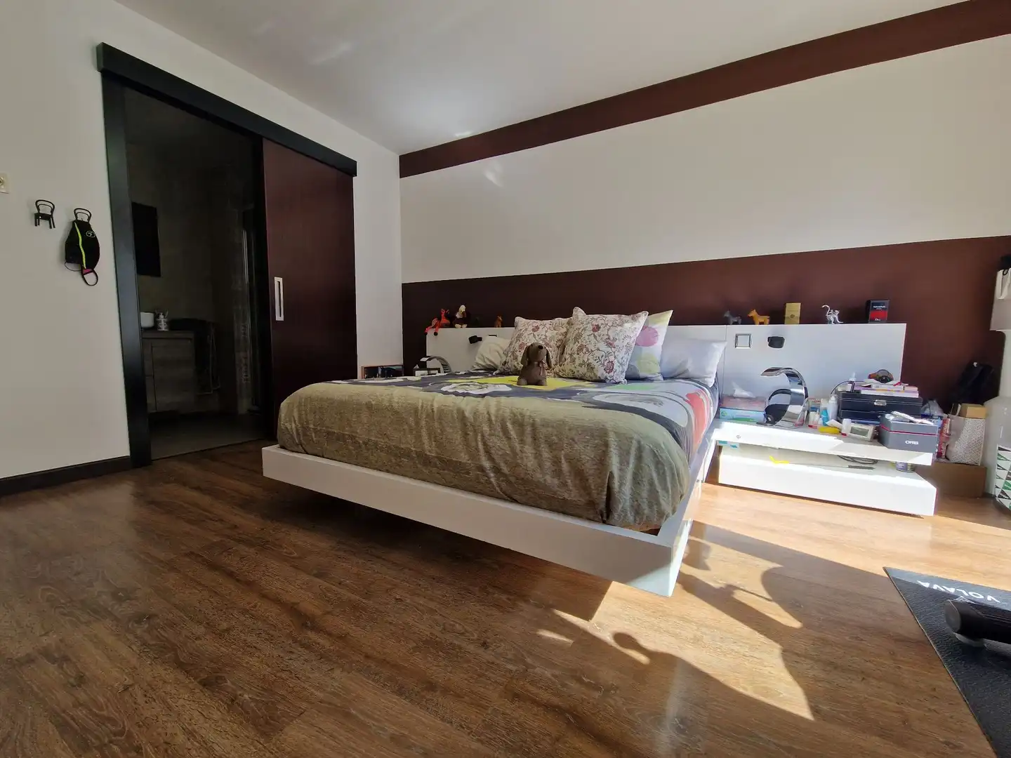 Schlafzimmer von Einfamilien-Reihenhaus zum Verkauf in Dosrius mit Klimaanlage, Heizung und Gemeinschaftspool
