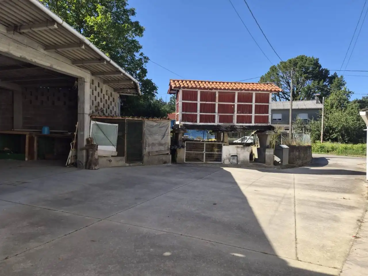 Vista exterior de Casa o xalet en venda en Oza dos Ríos