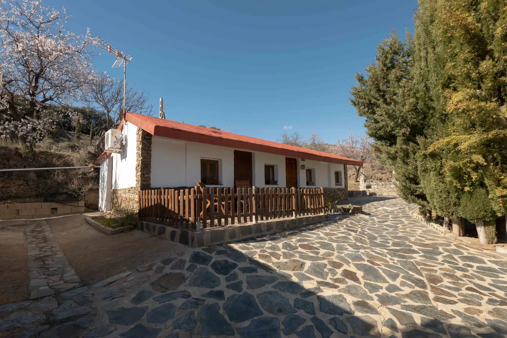 Vista exterior de Finca rústica en venta en Nevada con Aire acondicionado, Jardín privado y Terraza