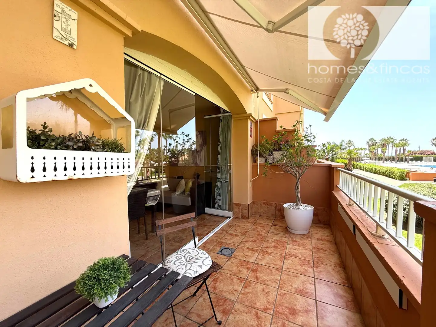 Terrace of Flat for sale in Ayamonte  with Air Conditioner, Terrace and Furnished