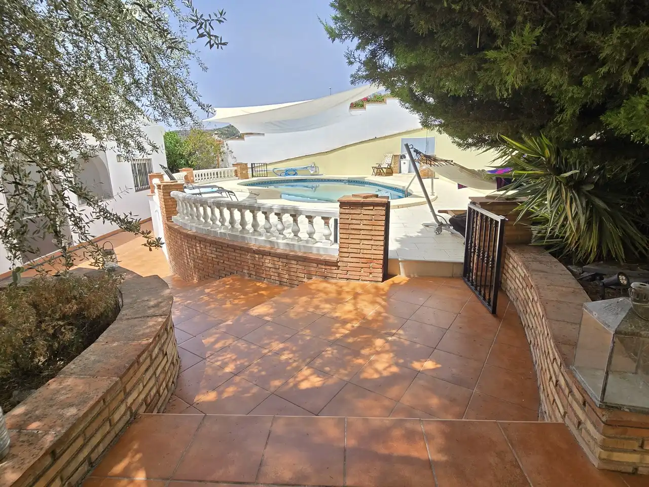 Terrassa de Casa o xalet en venda en Periana amb Aire condicionat, Terrassa i Piscina
