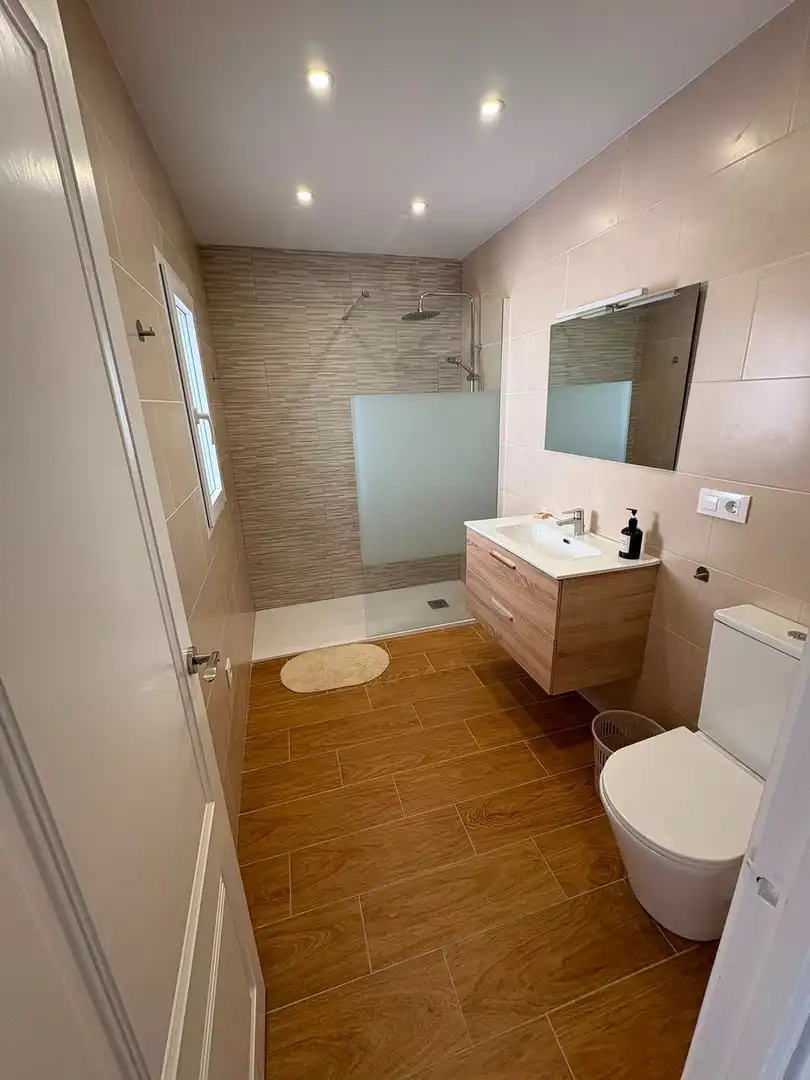 Baño de Casa o chalet en venta en Mojácar con Aire acondicionado, Calefacción y Jardín privado