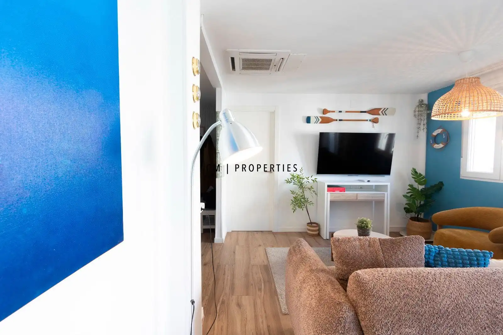 Sala d'estar de Pis en venda en Valencia amb Aire condicionat, Calefacció i Parquet