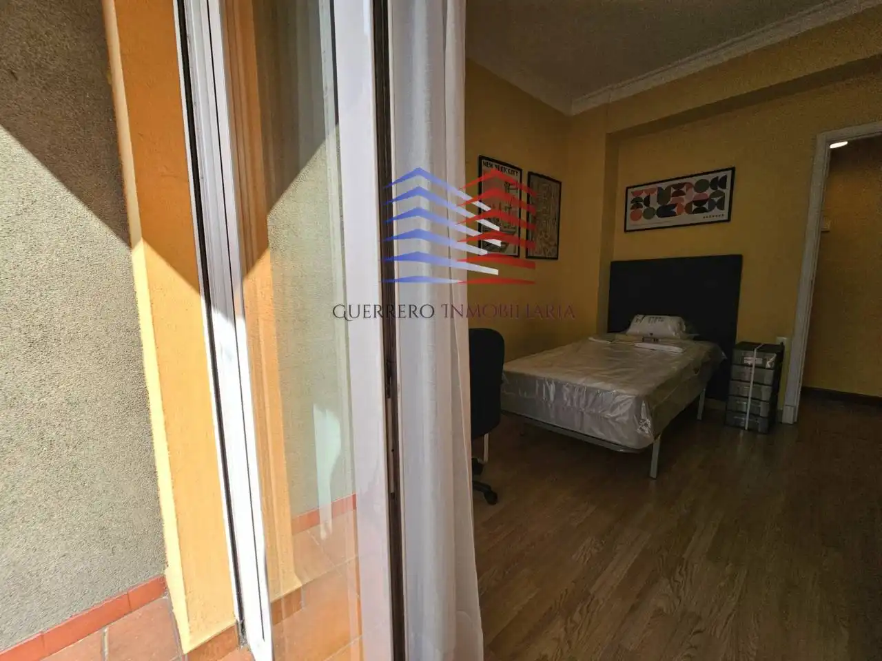 Bedroom of Flat for rent in Ourense Capital   with Heating, Furnished and Balcony