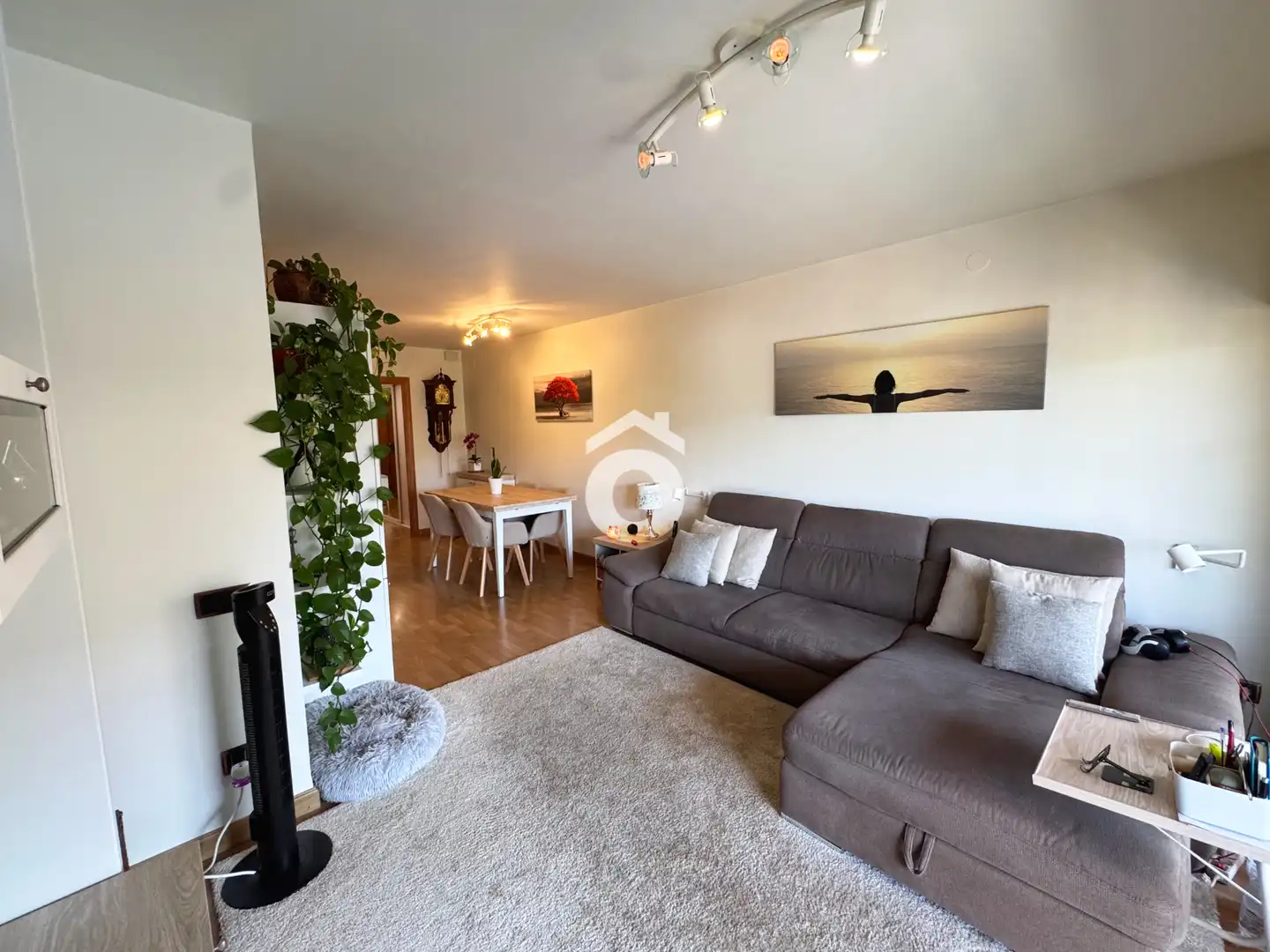 Living room of Flat for sale in Martorell  with Air Conditioner, Heating and Parquet flooring