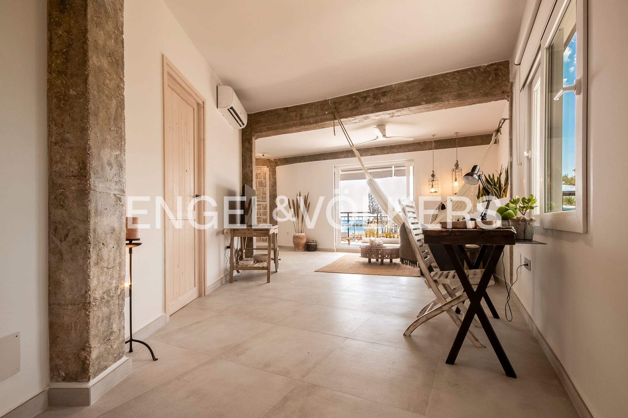 Living room of Flat for sale in Jávea / Xàbia  with Air Conditioner, Heating and Terrace