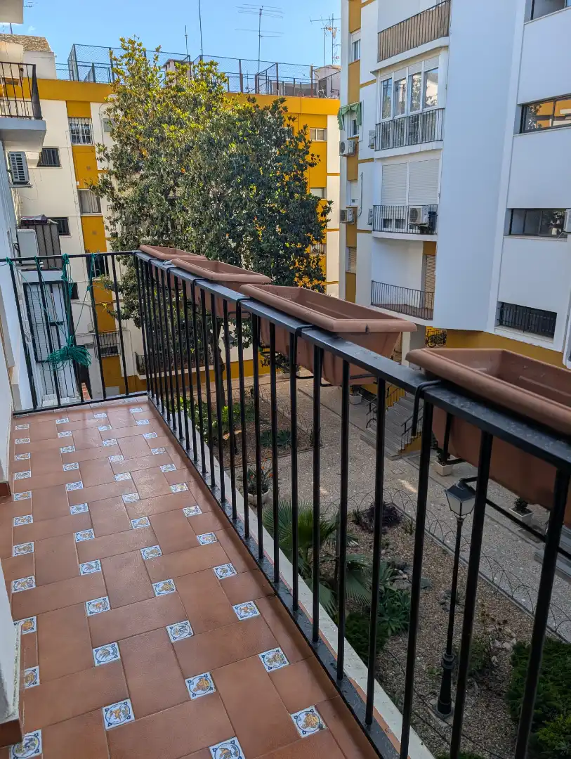 Balcony of Flat for sale in Sevilla  with Air Conditioner, Furnished and Balcony