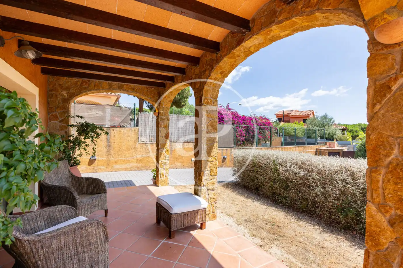 Vista exterior de Casa o xalet en venda en Argentona amb Aire condicionat, Calefacció i Jardí privat