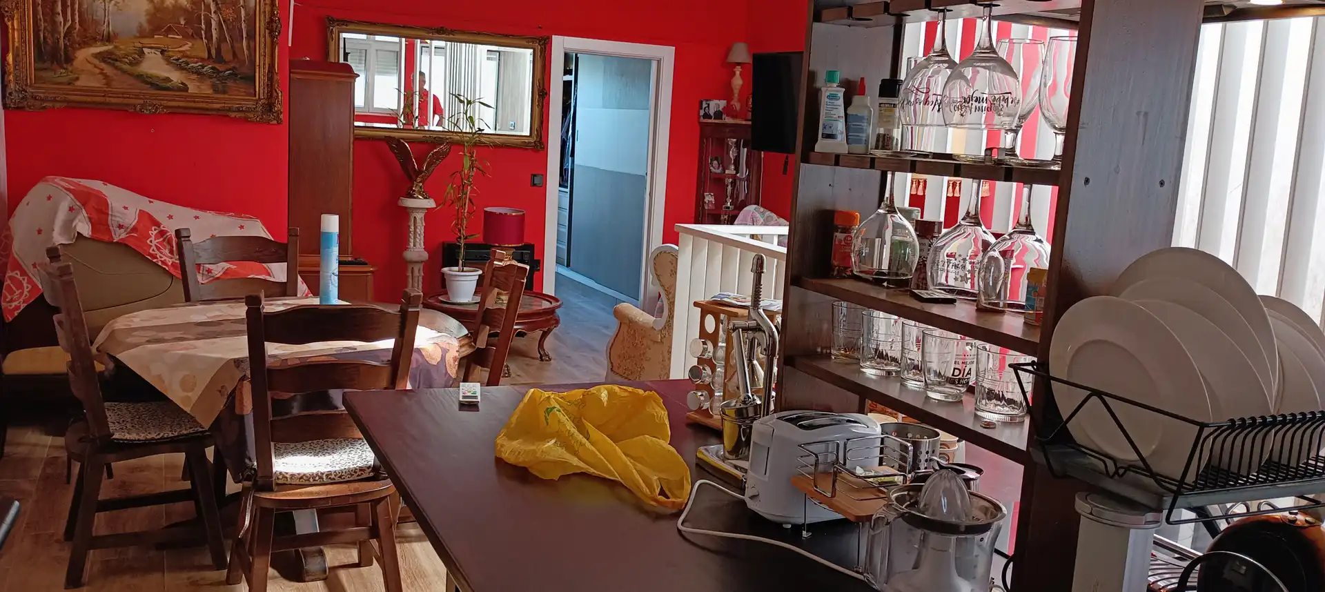 Cocina de Casa adosada en venta en Cartagena con Aire acondicionado, Calefacción y Jardín privado
