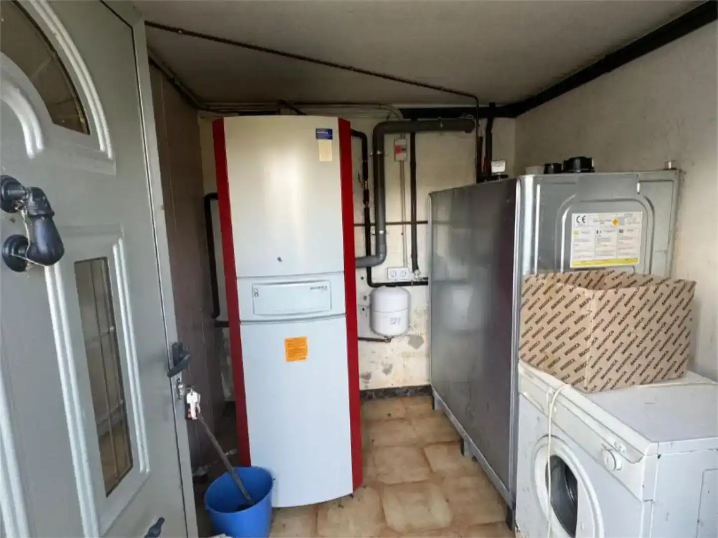Küche von Wohnung zum Verkauf in Negreira mit Privatgarten und Möbliert