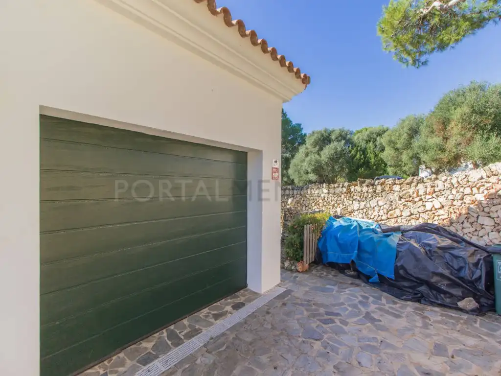 Vista exterior de Casa o chalet en venta en Sant Lluís con Calefacción, Jardín privado y Piscina