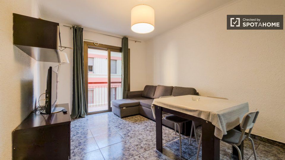 Habitación de Piso de alquiler en  Barcelona Capital con Aire acondicionado, Calefacción y Amueblado
