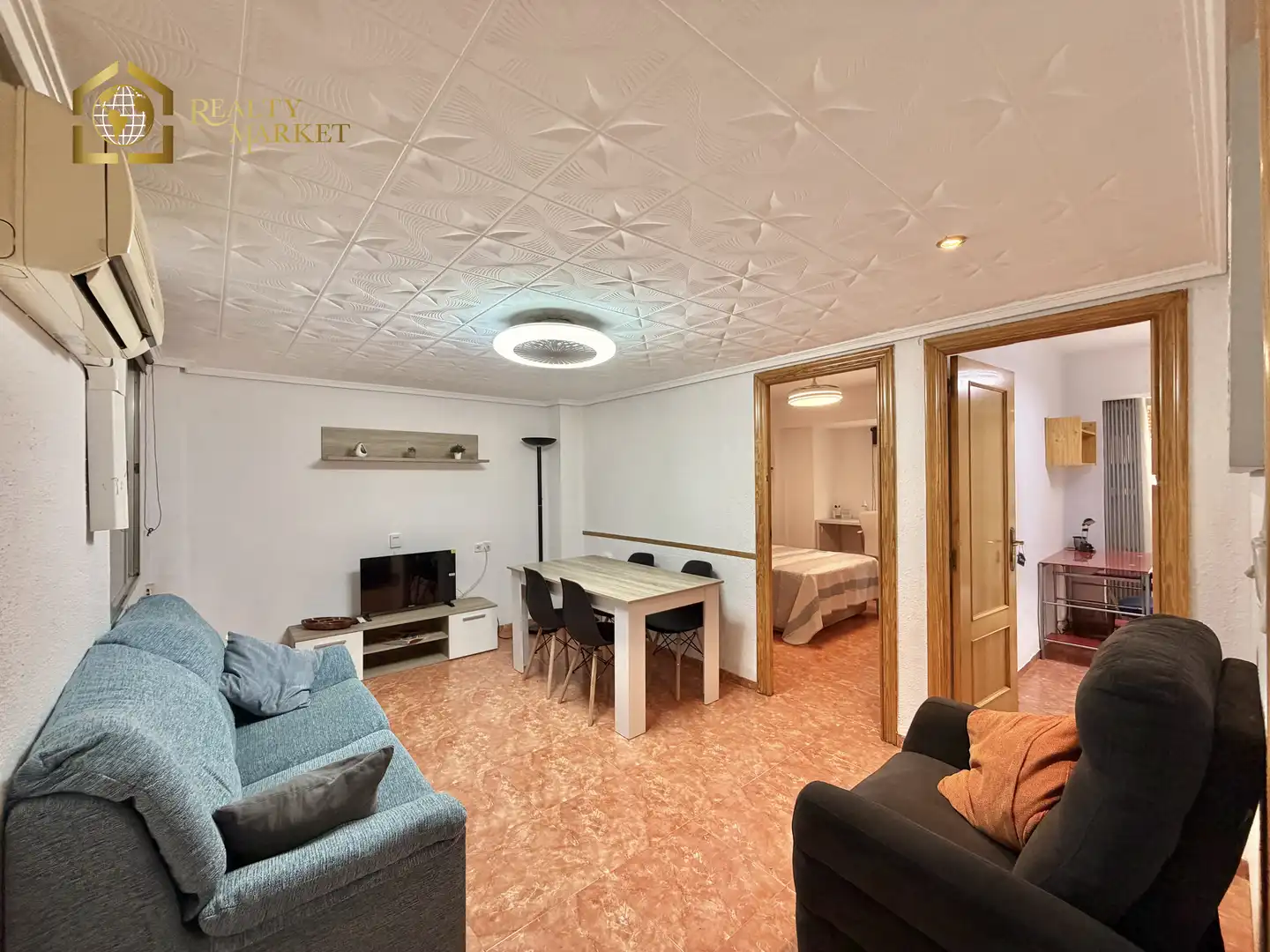 Sala de estar de Piso de alquiler en Valencia con Trastero y Amueblado