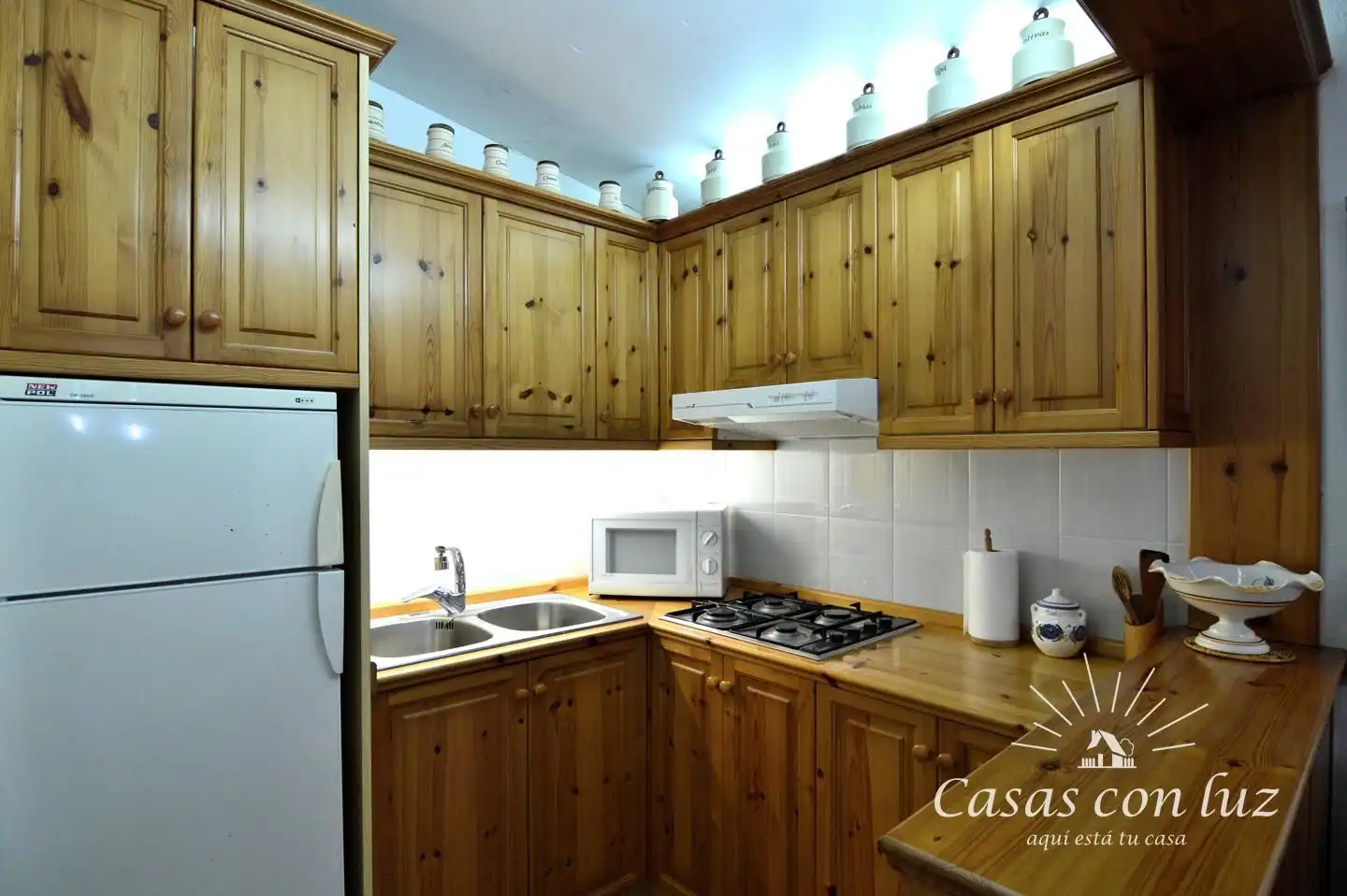 Cocina de Finca rústica en venta en Zaragoza con Aire acondicionado, Jardín privado y Amueblado