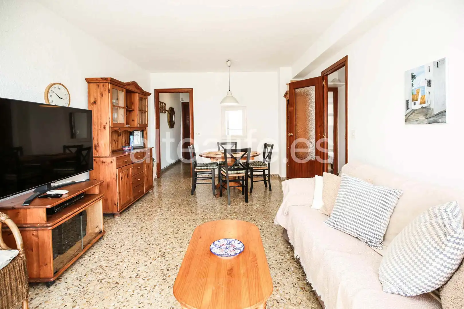 Sala de estar de Apartamento en venta en Altea con Aire acondicionado y Terraza