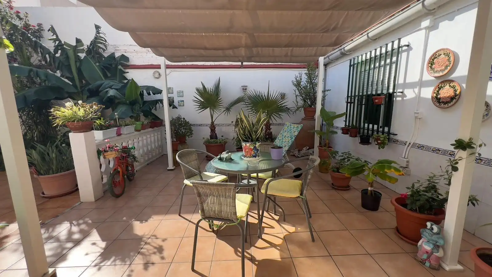 Terraza de Casa o chalet en venta en Aldaia con Aire acondicionado, Jardín privado y Terraza