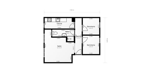 Foto 3 de Pis de lloguer a Amposta, Madrid Capital