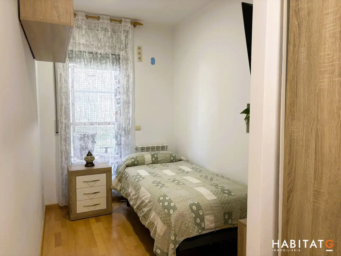 Bedroom of Flat for sale in Bellpuig  with Air Conditioner and Heating