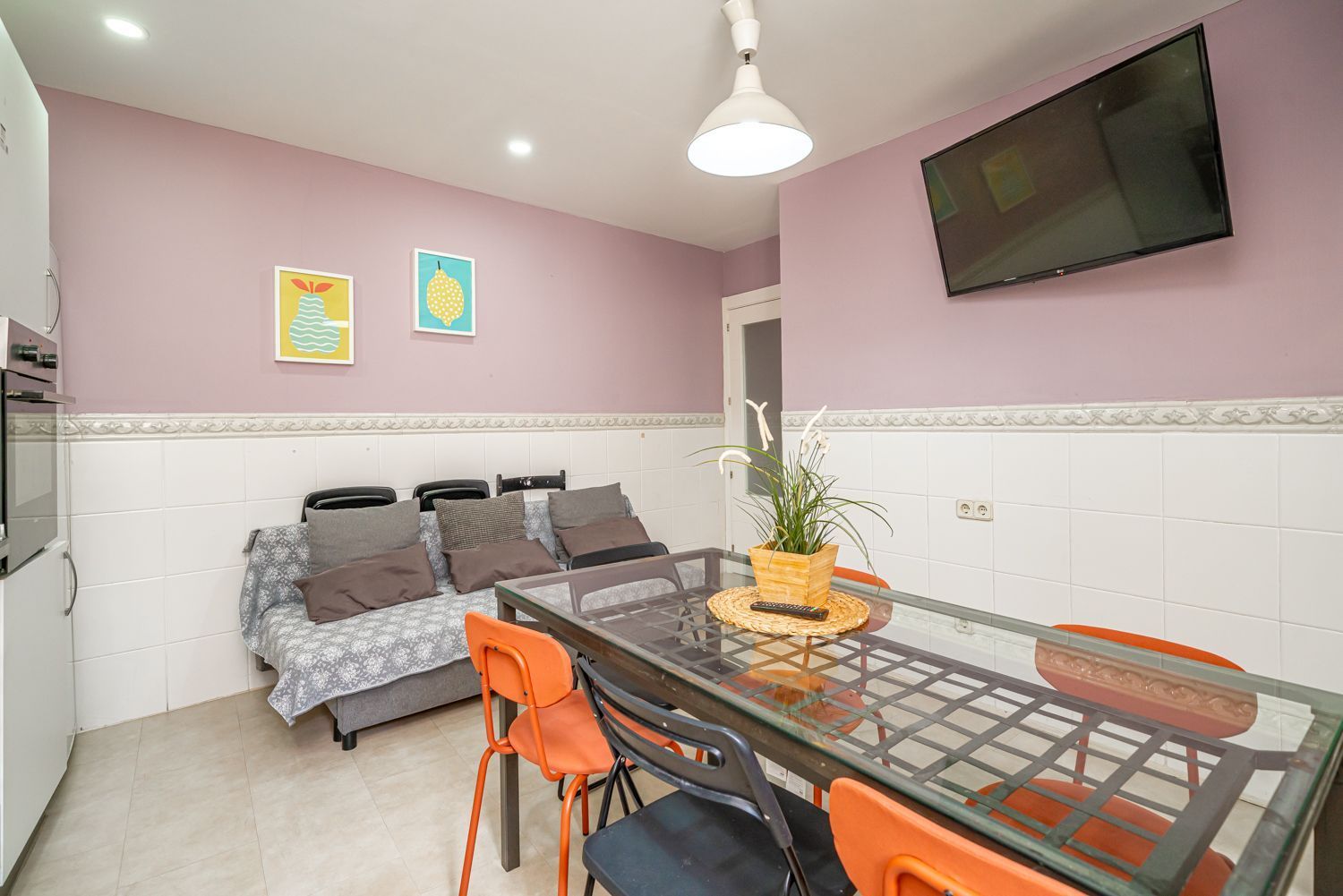 Bedroom of Flat for sale in  Madrid Capital  with Air Conditioner and Heating