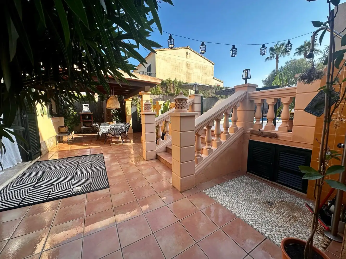 Terrace of Houses for rent in Manacor  with Air Conditioner, Private garden and Terrace