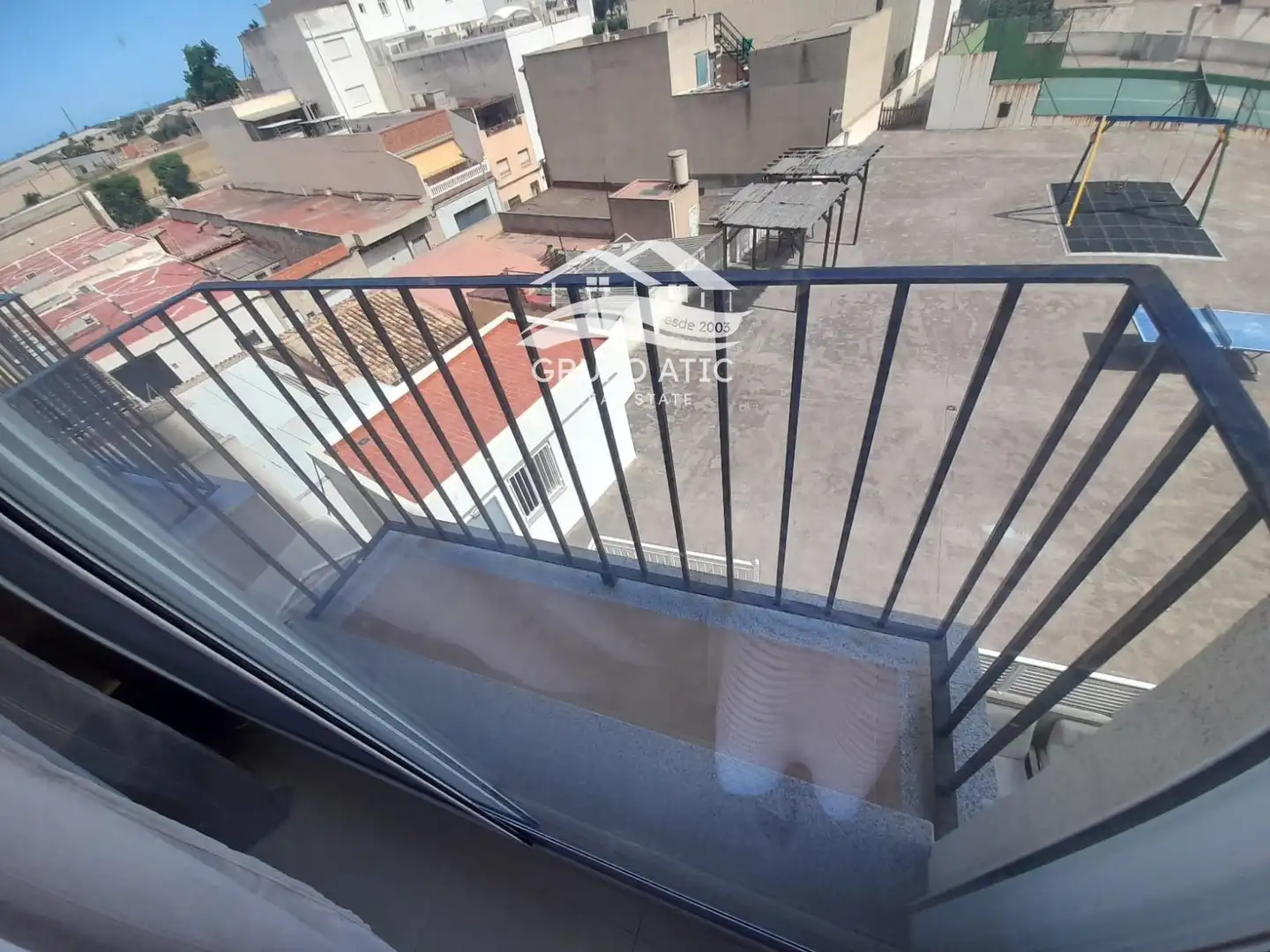Balcony of Flat for rent in Burriana / Borriana  with Heating, Terrace and Swimming Pool