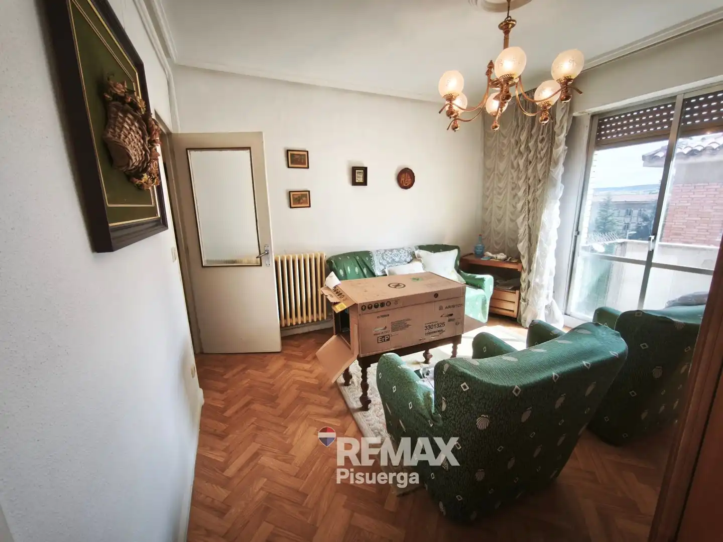 Wohnzimmer von Wohnung zum Verkauf in Palencia mit Heizung und Balkon